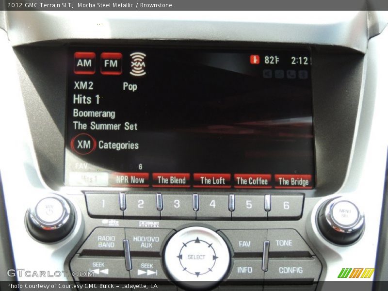 Mocha Steel Metallic / Brownstone 2012 GMC Terrain SLT