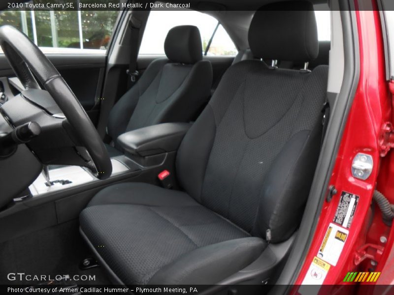 Barcelona Red Metallic / Dark Charcoal 2010 Toyota Camry SE