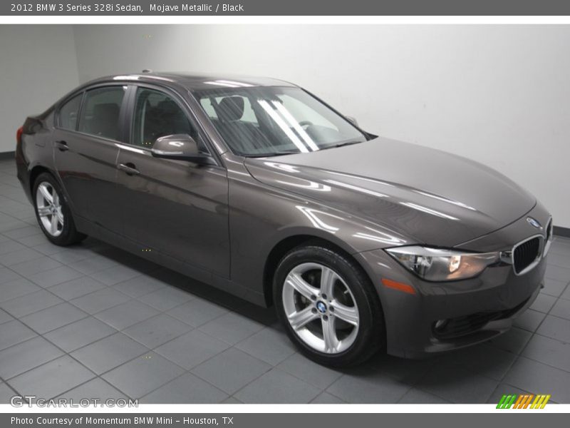 Mojave Metallic / Black 2012 BMW 3 Series 328i Sedan