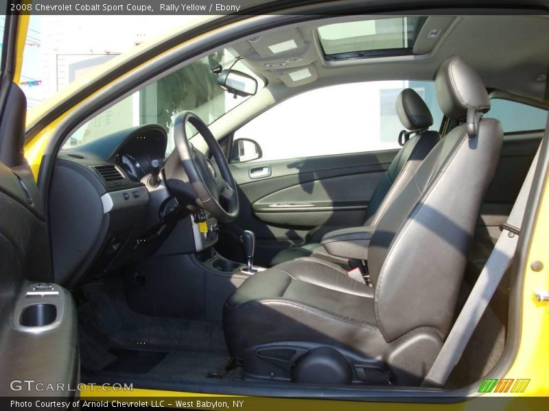 Rally Yellow / Ebony 2008 Chevrolet Cobalt Sport Coupe