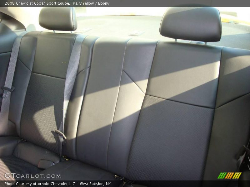 Rally Yellow / Ebony 2008 Chevrolet Cobalt Sport Coupe