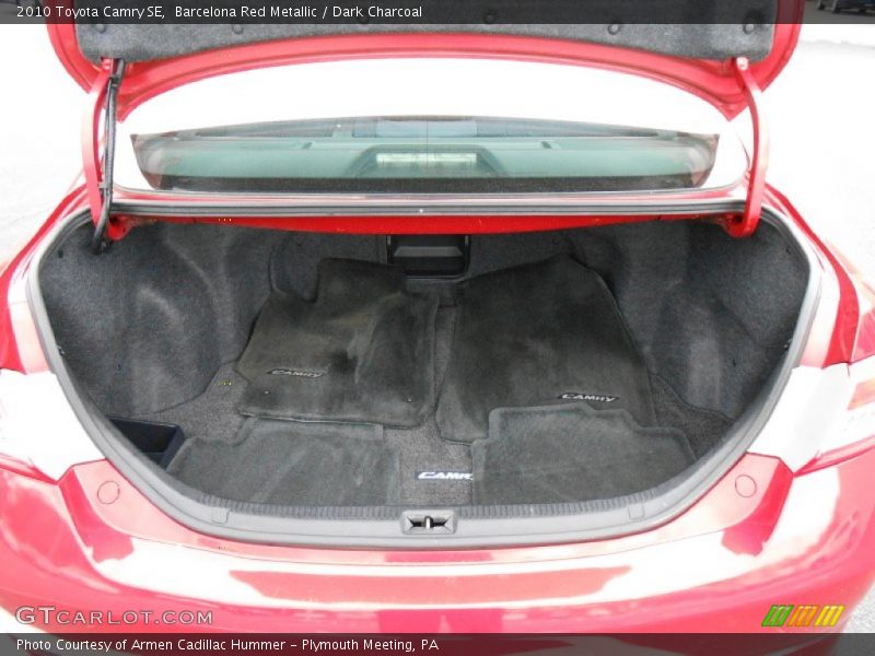 Barcelona Red Metallic / Dark Charcoal 2010 Toyota Camry SE