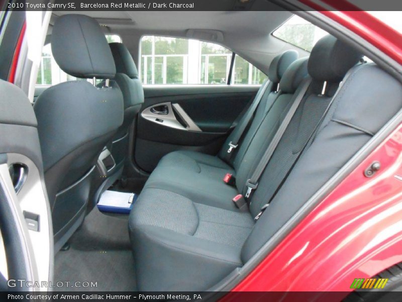 Barcelona Red Metallic / Dark Charcoal 2010 Toyota Camry SE