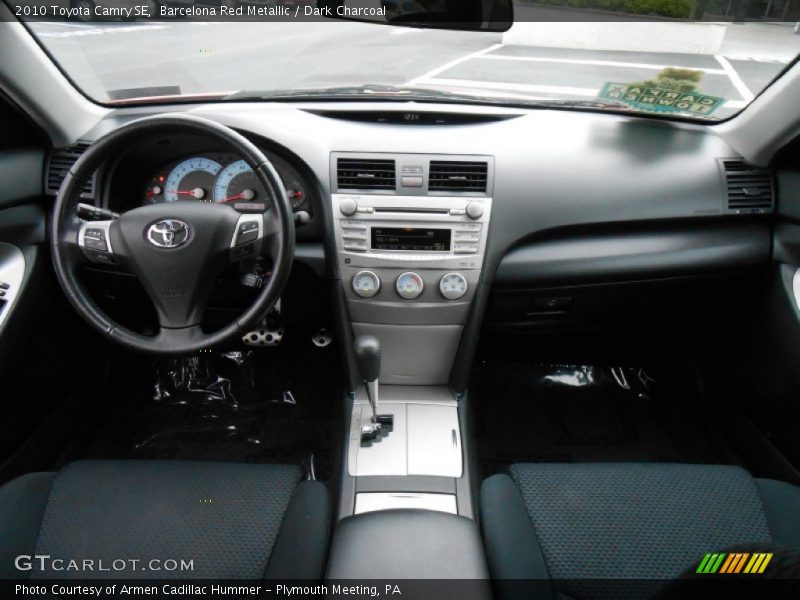 Barcelona Red Metallic / Dark Charcoal 2010 Toyota Camry SE