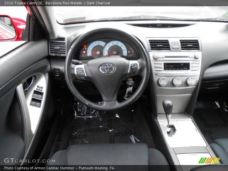 Barcelona Red Metallic / Dark Charcoal 2010 Toyota Camry SE