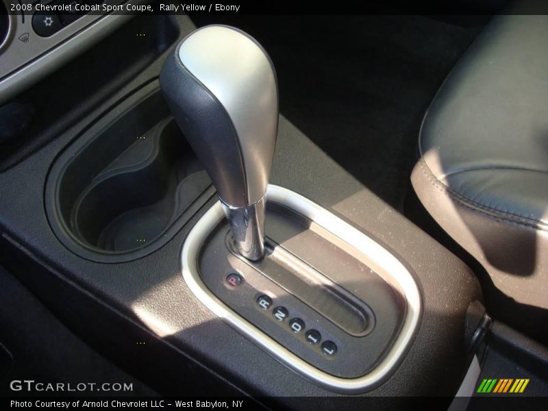 Rally Yellow / Ebony 2008 Chevrolet Cobalt Sport Coupe