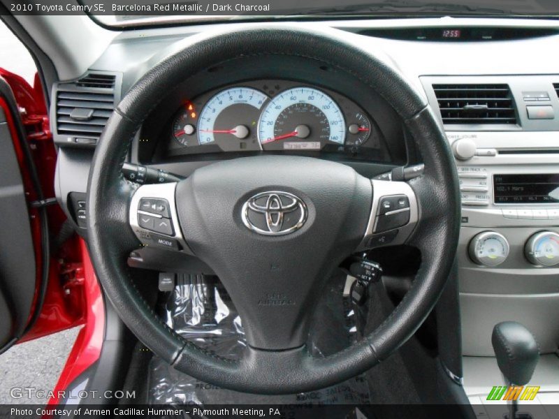 Barcelona Red Metallic / Dark Charcoal 2010 Toyota Camry SE