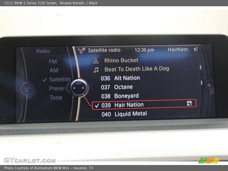 Mojave Metallic / Black 2012 BMW 3 Series 328i Sedan