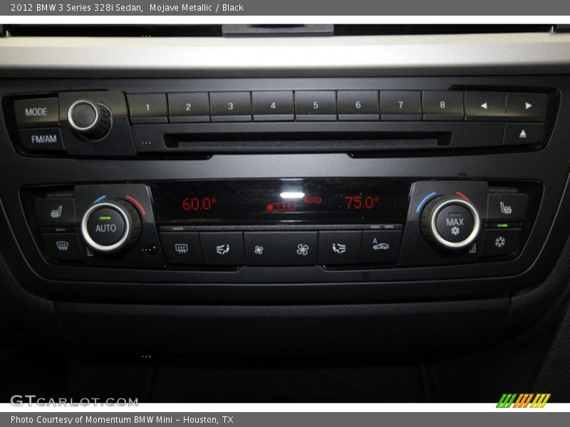 Mojave Metallic / Black 2012 BMW 3 Series 328i Sedan