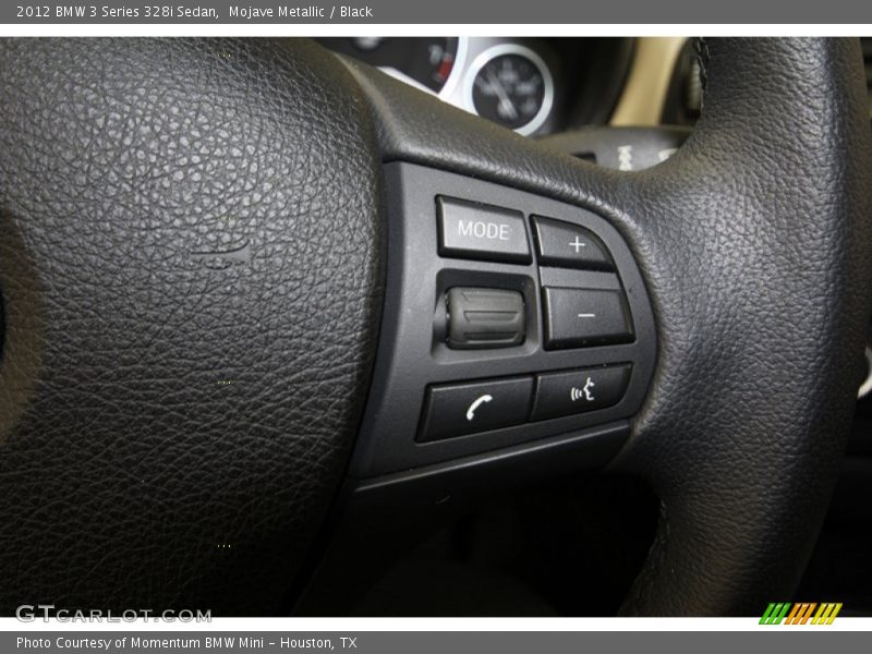 Mojave Metallic / Black 2012 BMW 3 Series 328i Sedan