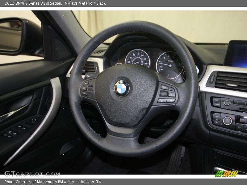 Mojave Metallic / Black 2012 BMW 3 Series 328i Sedan
