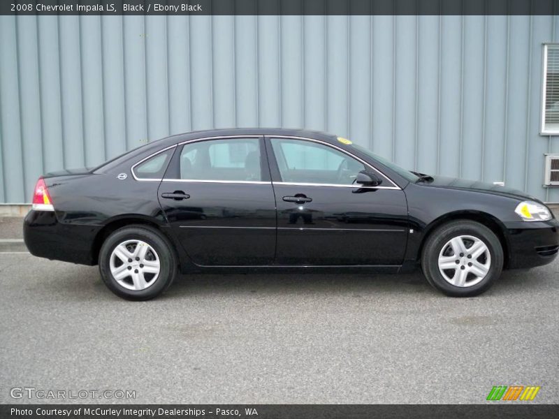 Black / Ebony Black 2008 Chevrolet Impala LS