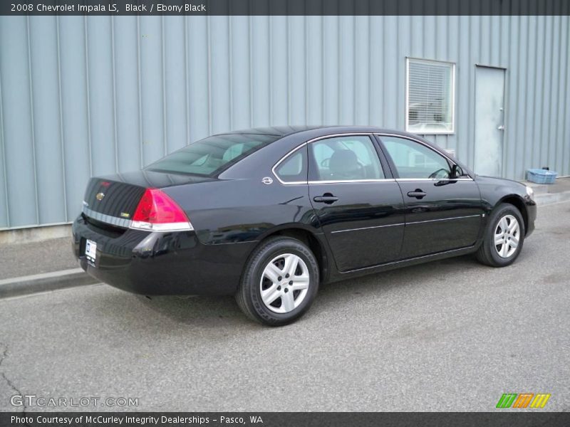 Black / Ebony Black 2008 Chevrolet Impala LS