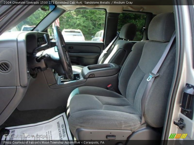 Sandstone Metallic / Medium Gray 2004 Chevrolet Silverado 1500 Z71 Extended Cab 4x4