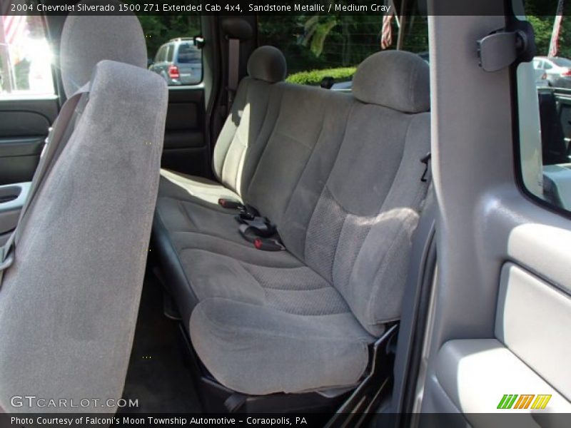 Sandstone Metallic / Medium Gray 2004 Chevrolet Silverado 1500 Z71 Extended Cab 4x4