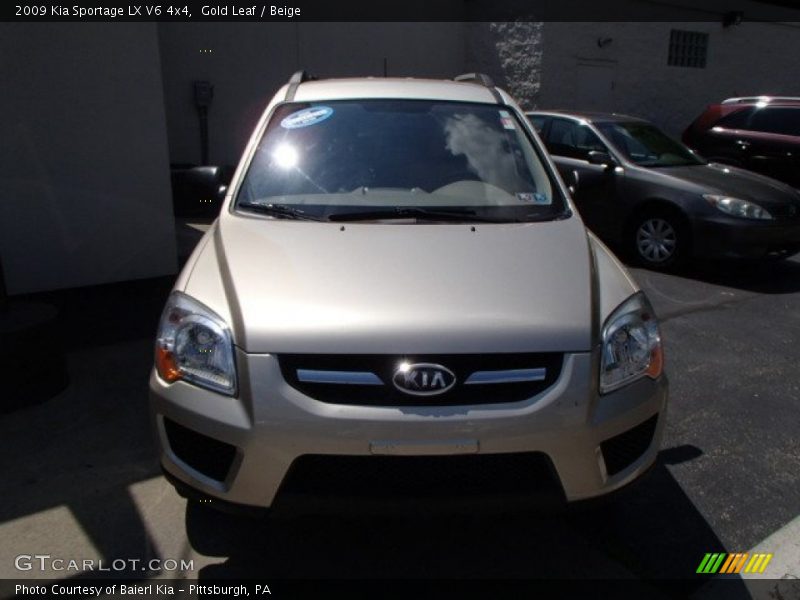 Gold Leaf / Beige 2009 Kia Sportage LX V6 4x4