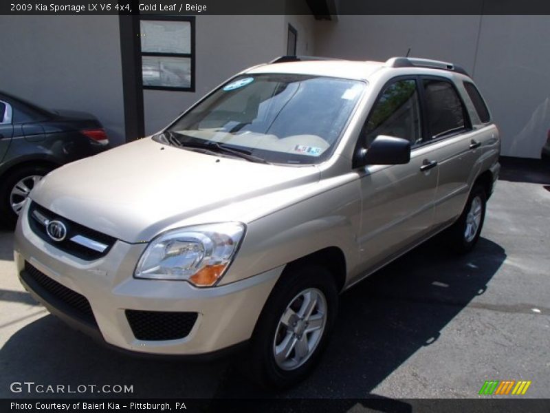Gold Leaf / Beige 2009 Kia Sportage LX V6 4x4