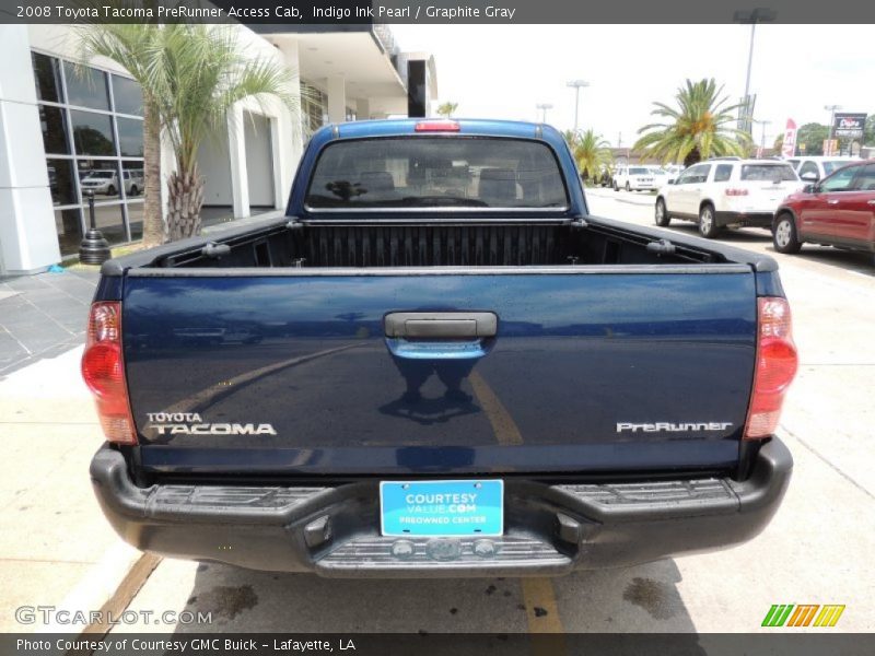 Indigo Ink Pearl / Graphite Gray 2008 Toyota Tacoma PreRunner Access Cab