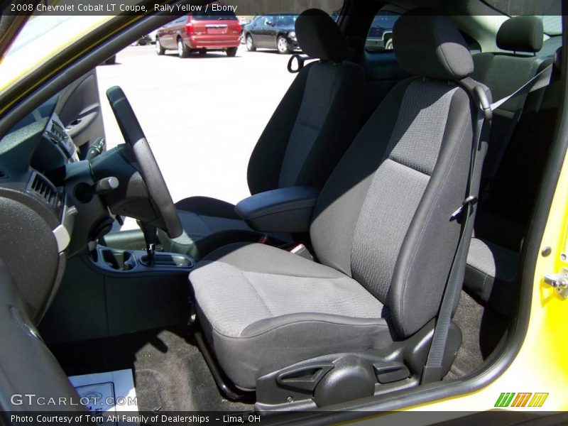 Rally Yellow / Ebony 2008 Chevrolet Cobalt LT Coupe