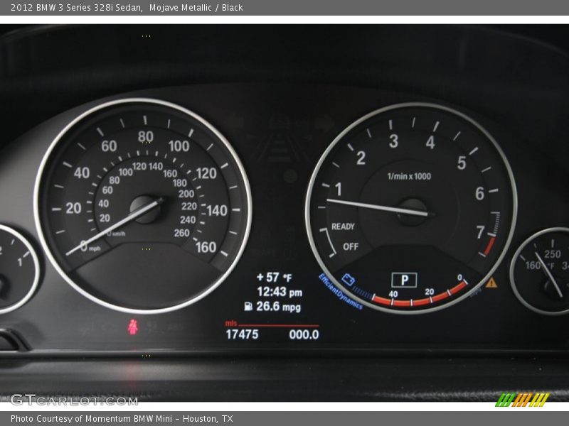 Mojave Metallic / Black 2012 BMW 3 Series 328i Sedan