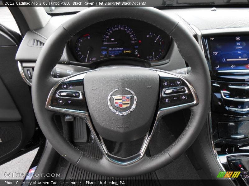 Black Raven / Jet Black/Jet Black Accents 2013 Cadillac ATS 2.0L Turbo AWD