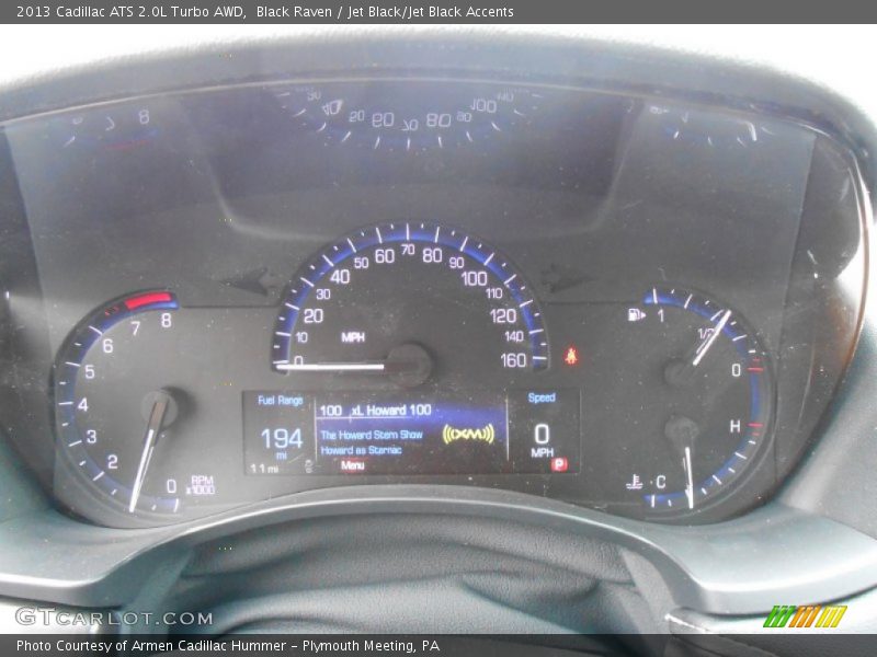 Black Raven / Jet Black/Jet Black Accents 2013 Cadillac ATS 2.0L Turbo AWD