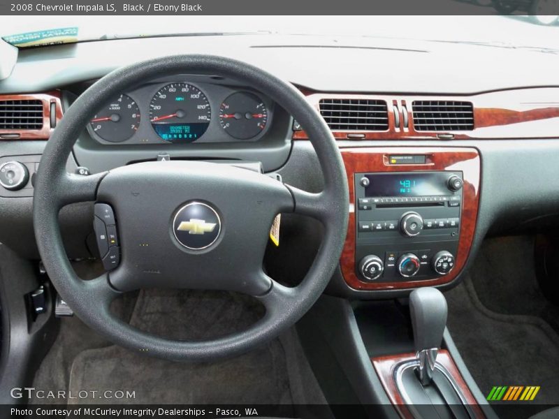 Black / Ebony Black 2008 Chevrolet Impala LS