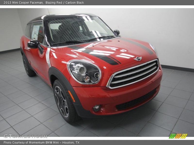 Blazing Red / Carbon Black 2013 Mini Cooper Paceman