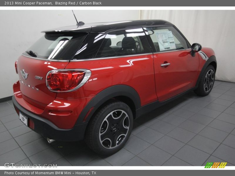 Blazing Red / Carbon Black 2013 Mini Cooper Paceman