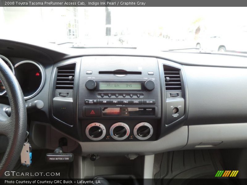 Controls of 2008 Tacoma PreRunner Access Cab