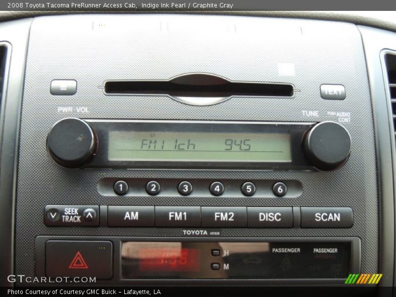 Audio System of 2008 Tacoma PreRunner Access Cab