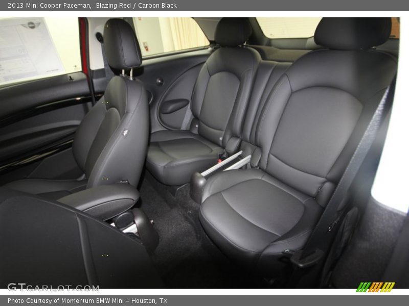 Rear Seat of 2013 Cooper Paceman