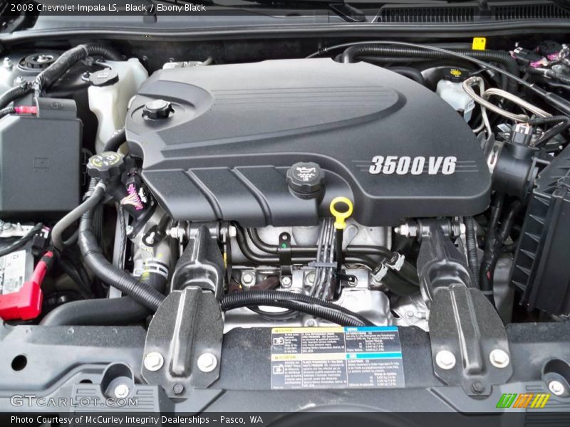 Black / Ebony Black 2008 Chevrolet Impala LS