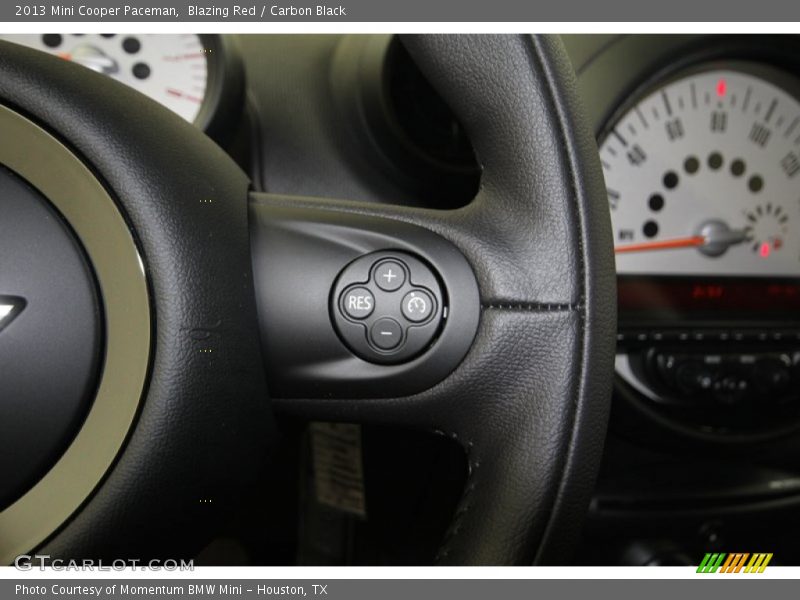 Controls of 2013 Cooper Paceman