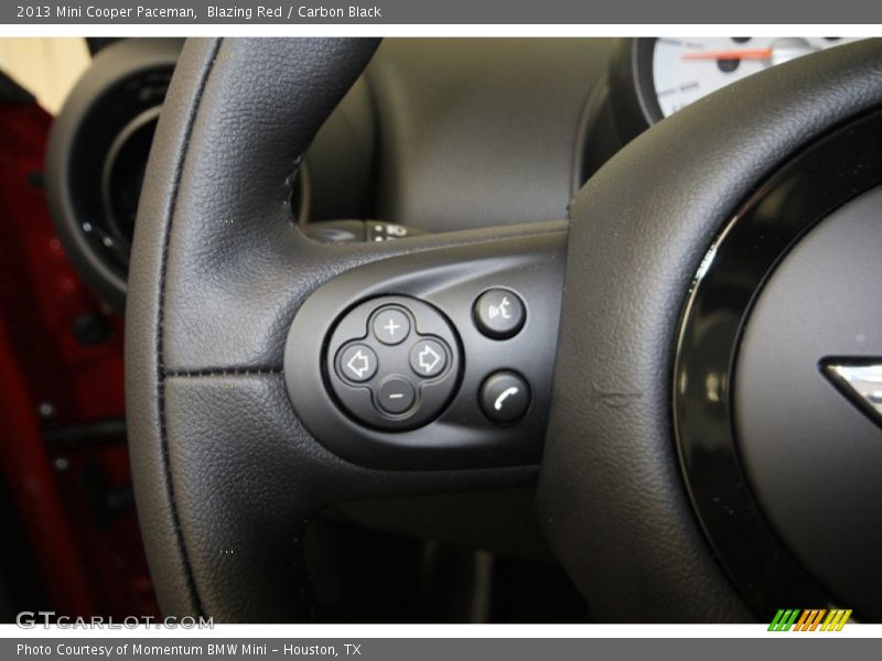 Controls of 2013 Cooper Paceman