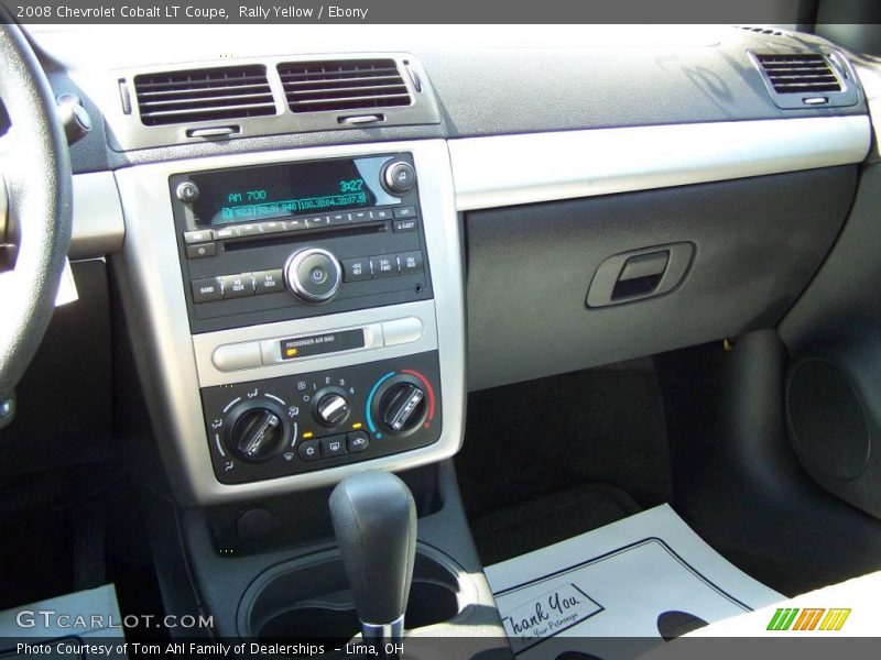 Rally Yellow / Ebony 2008 Chevrolet Cobalt LT Coupe