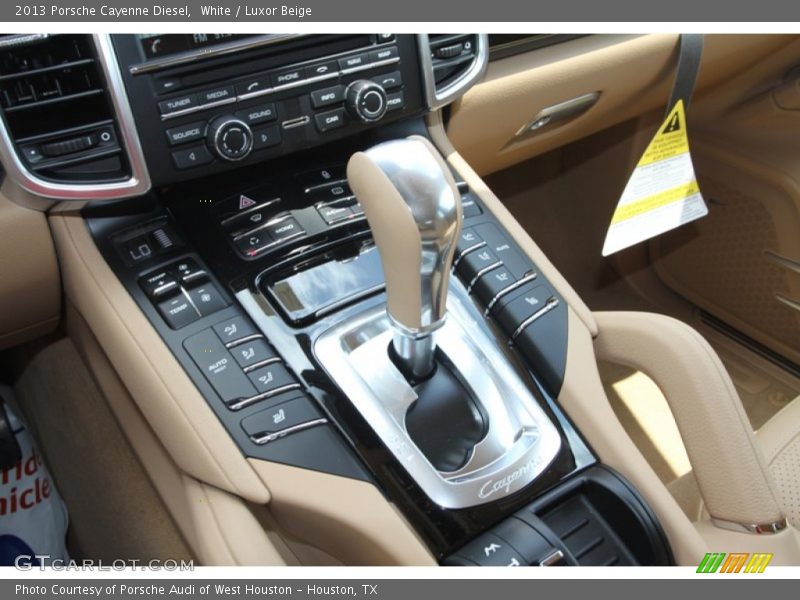 White / Luxor Beige 2013 Porsche Cayenne Diesel
