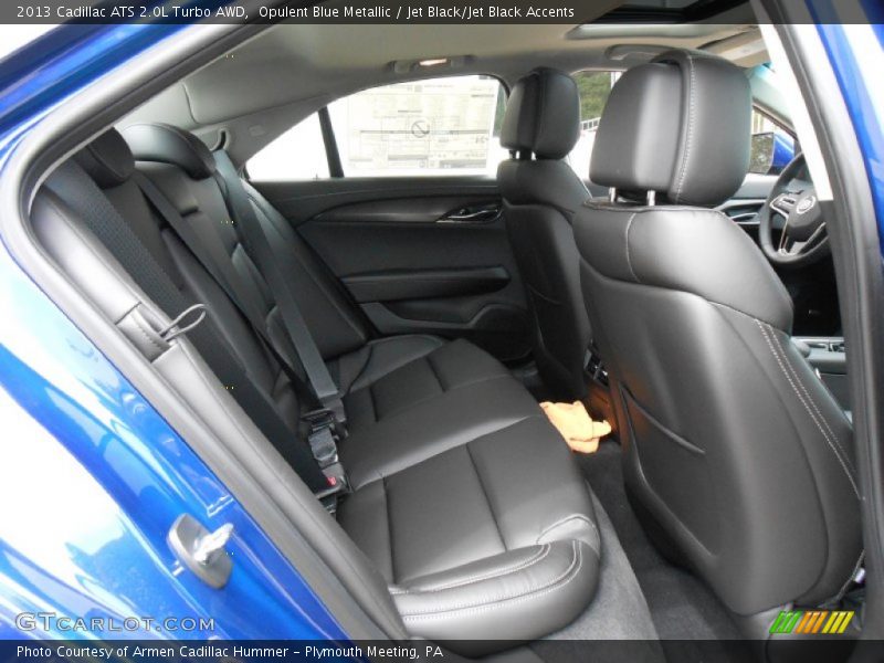 Opulent Blue Metallic / Jet Black/Jet Black Accents 2013 Cadillac ATS 2.0L Turbo AWD