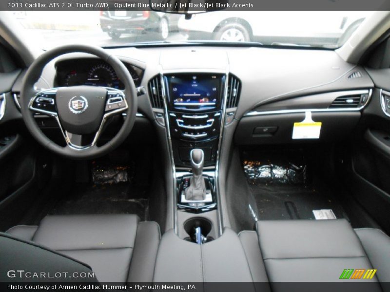 Opulent Blue Metallic / Jet Black/Jet Black Accents 2013 Cadillac ATS 2.0L Turbo AWD