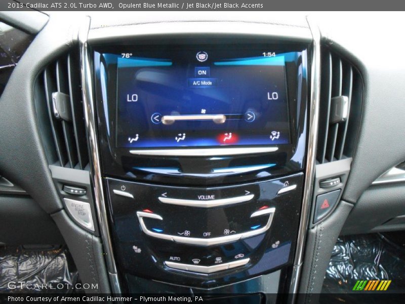Opulent Blue Metallic / Jet Black/Jet Black Accents 2013 Cadillac ATS 2.0L Turbo AWD