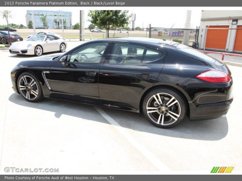  2013 Panamera Platinum Edition Black