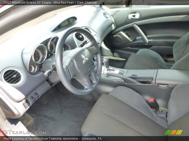 Ultra Red Pearl / Dark Charcoal 2007 Mitsubishi Eclipse GT Coupe