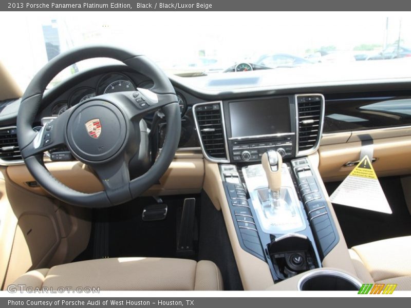 Dashboard of 2013 Panamera Platinum Edition