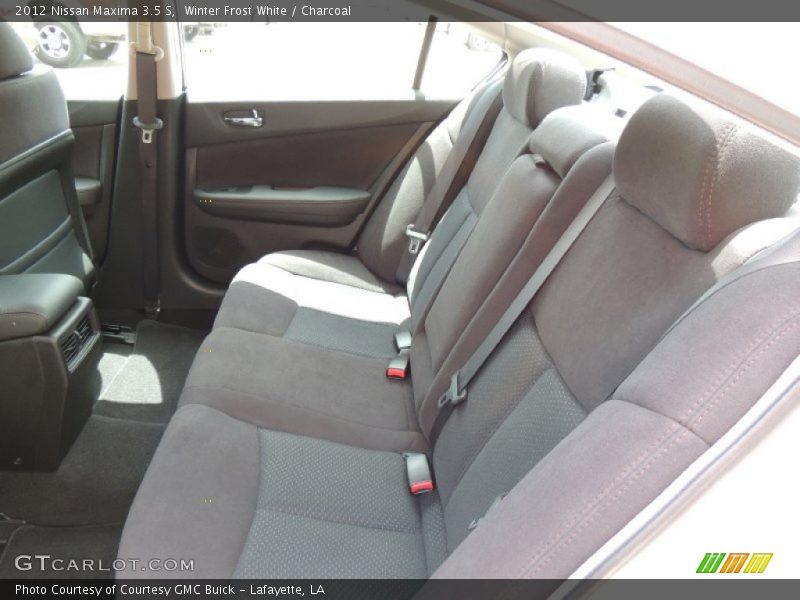 Winter Frost White / Charcoal 2012 Nissan Maxima 3.5 S