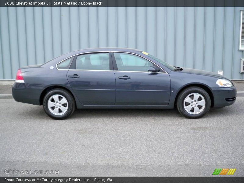 Slate Metallic / Ebony Black 2008 Chevrolet Impala LT