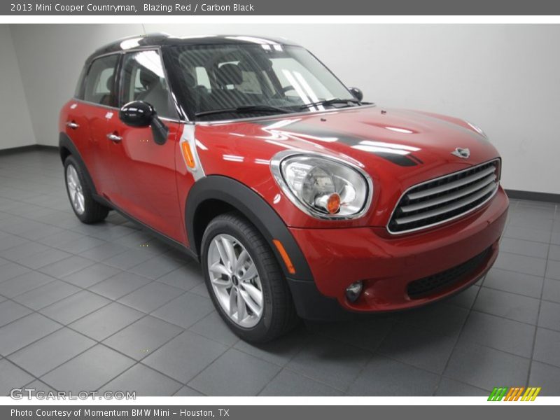 Blazing Red / Carbon Black 2013 Mini Cooper Countryman