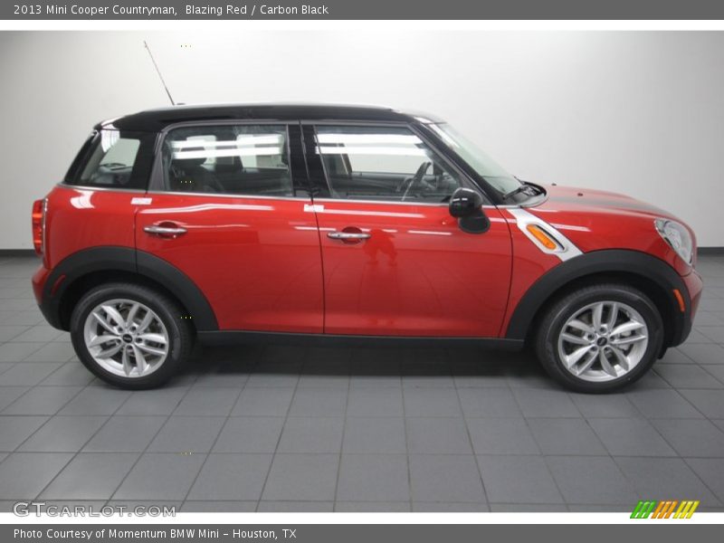 Blazing Red / Carbon Black 2013 Mini Cooper Countryman