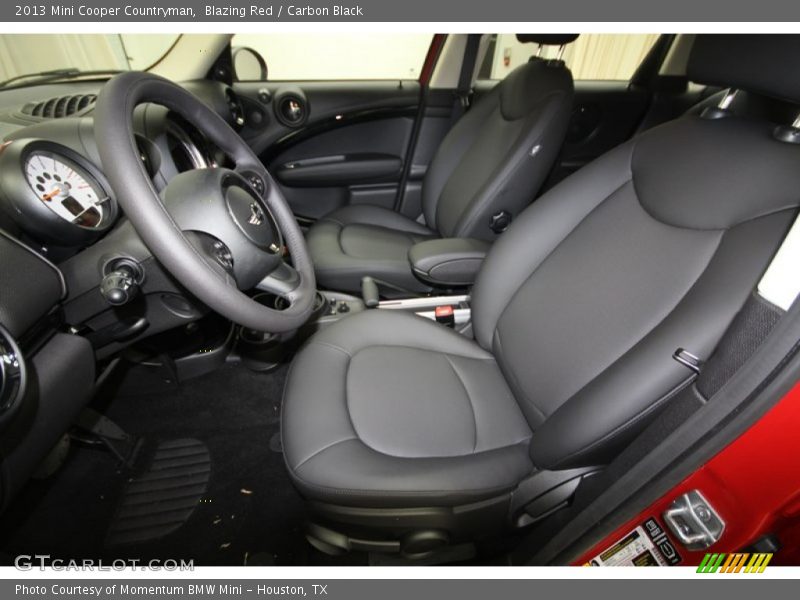 Blazing Red / Carbon Black 2013 Mini Cooper Countryman