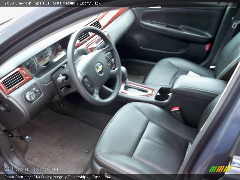Slate Metallic / Ebony Black 2008 Chevrolet Impala LT