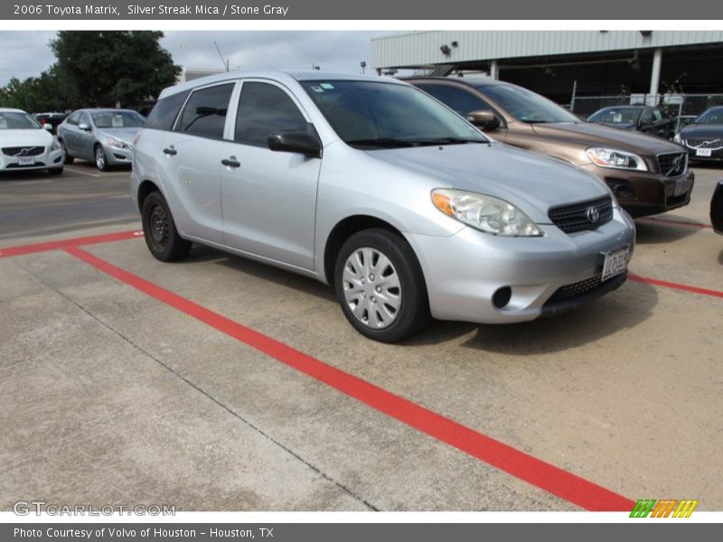 Silver Streak Mica / Stone Gray 2006 Toyota Matrix